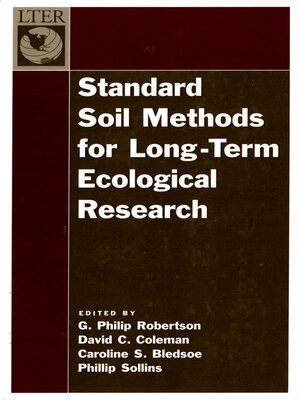 cover image of Standard Soil Methods for Long-Term Ecological Research